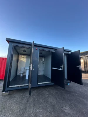 Triple Toilet Unit (Can be customized)