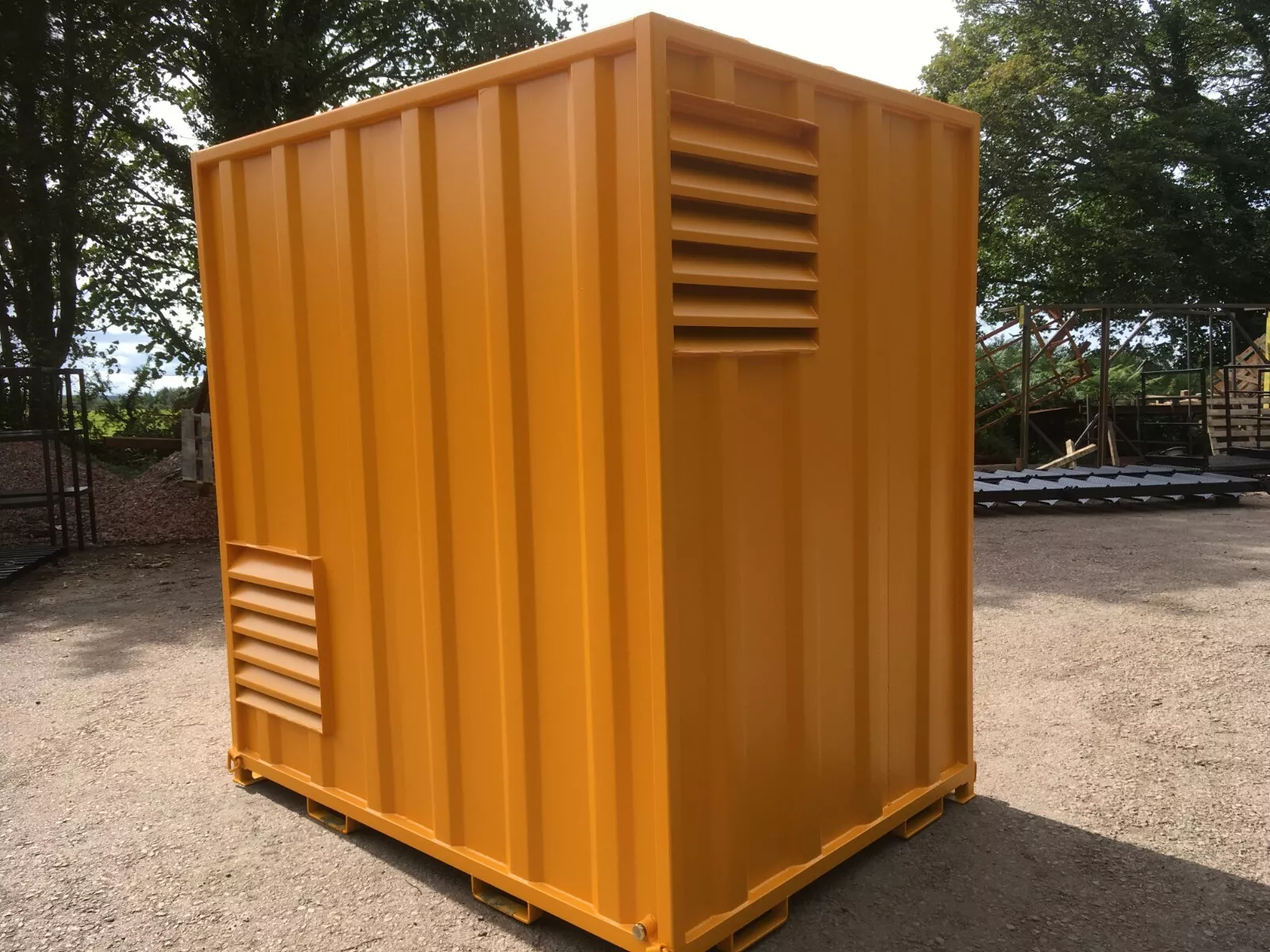 7ft x 5ft (2.2m x 1.6m) Secure Walk In Steel Chemstore/Hazardous Material Store - Image 3