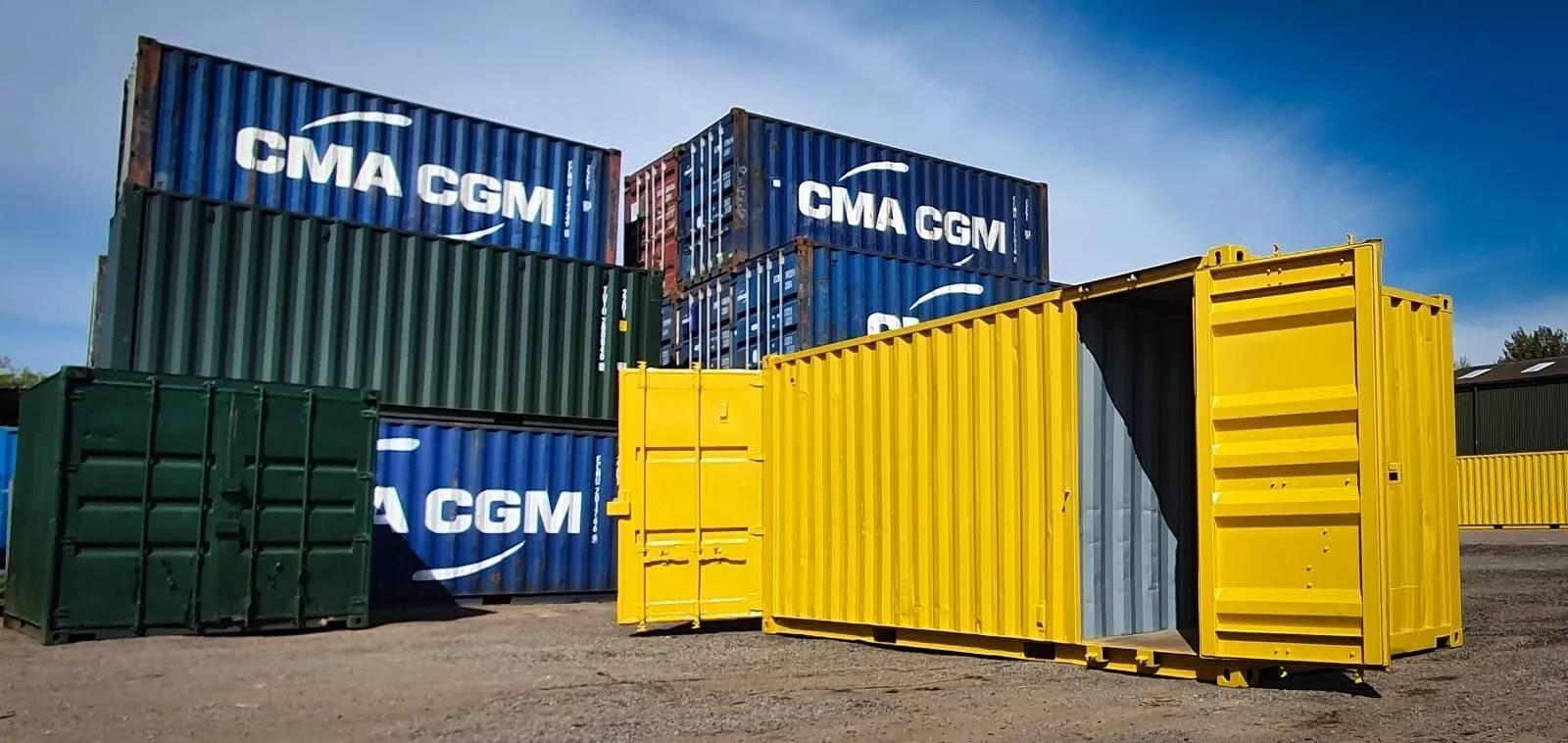 20x8 Container With Side Door to store room With Secure anti vandal Lock Boxes - Image 6