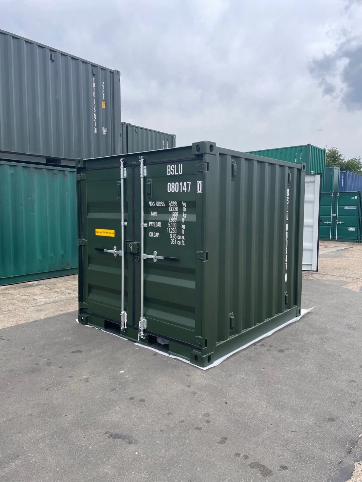 8ft New One Trip Shipping Containers