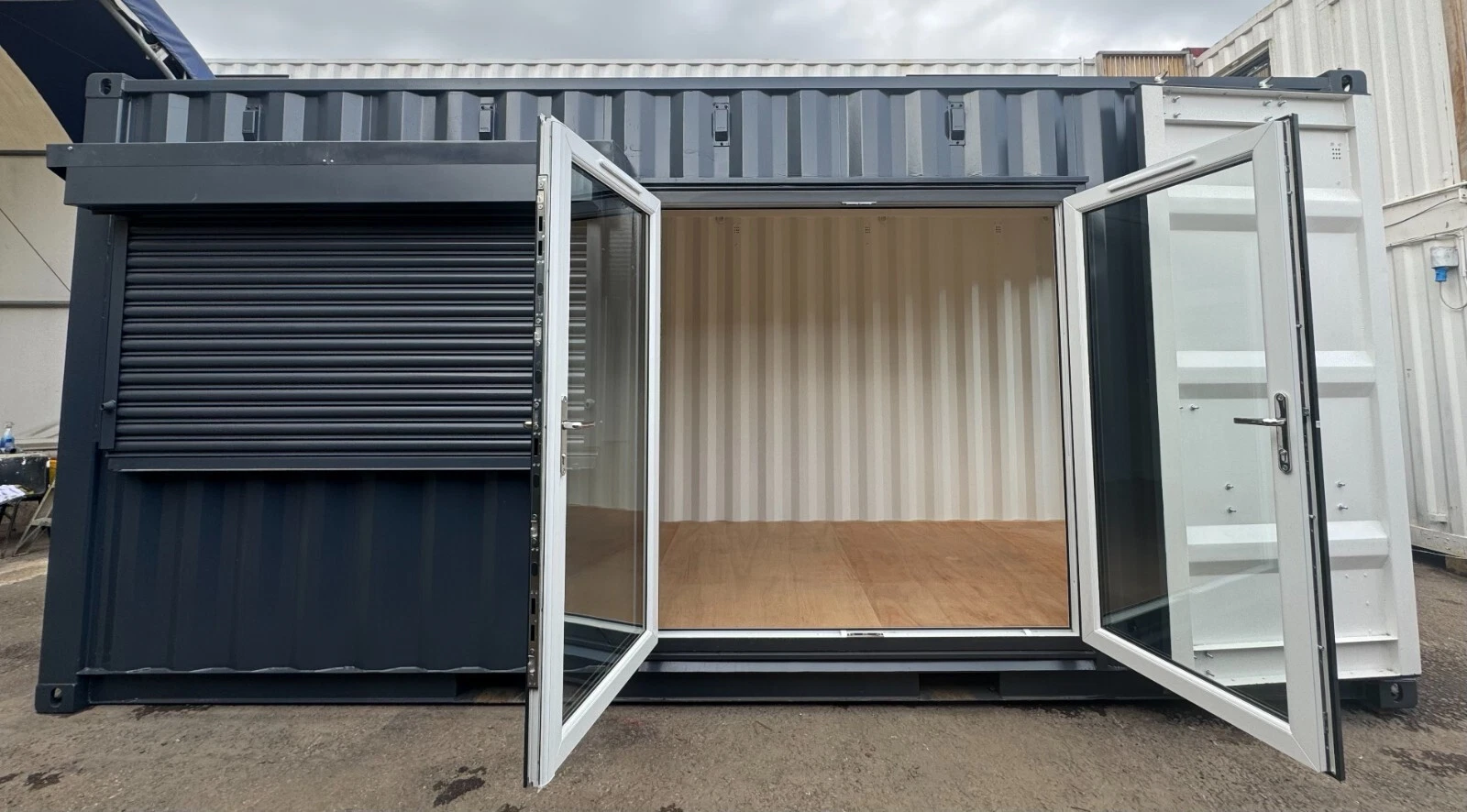 20x8ft | CUSTOM SHIPPING CONTAINER CONVERSION | Portable Building | - Image 12