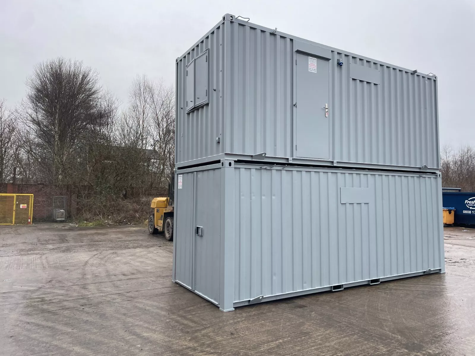 21x8 ft Container Office and Store Stack