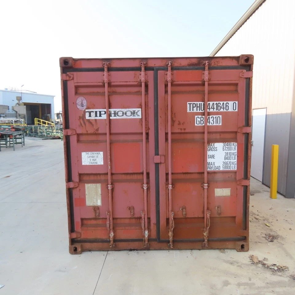 Tiphook 40' Standard Height End Door Shipping Container (Bad Floor) - Image 12