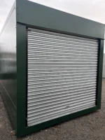 Ex insulated Fridge Container 11ft.6 With Brand New locking Roll Up Door