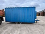 Strorage container for sale, electric lift on wheels, trailed