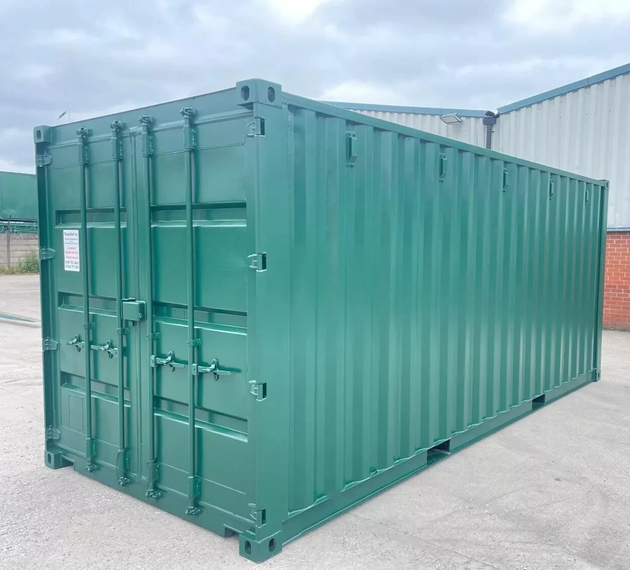 20FT X 8 FT SHIPPING CONTAINER STORE- Colour of your choice! - Image 5