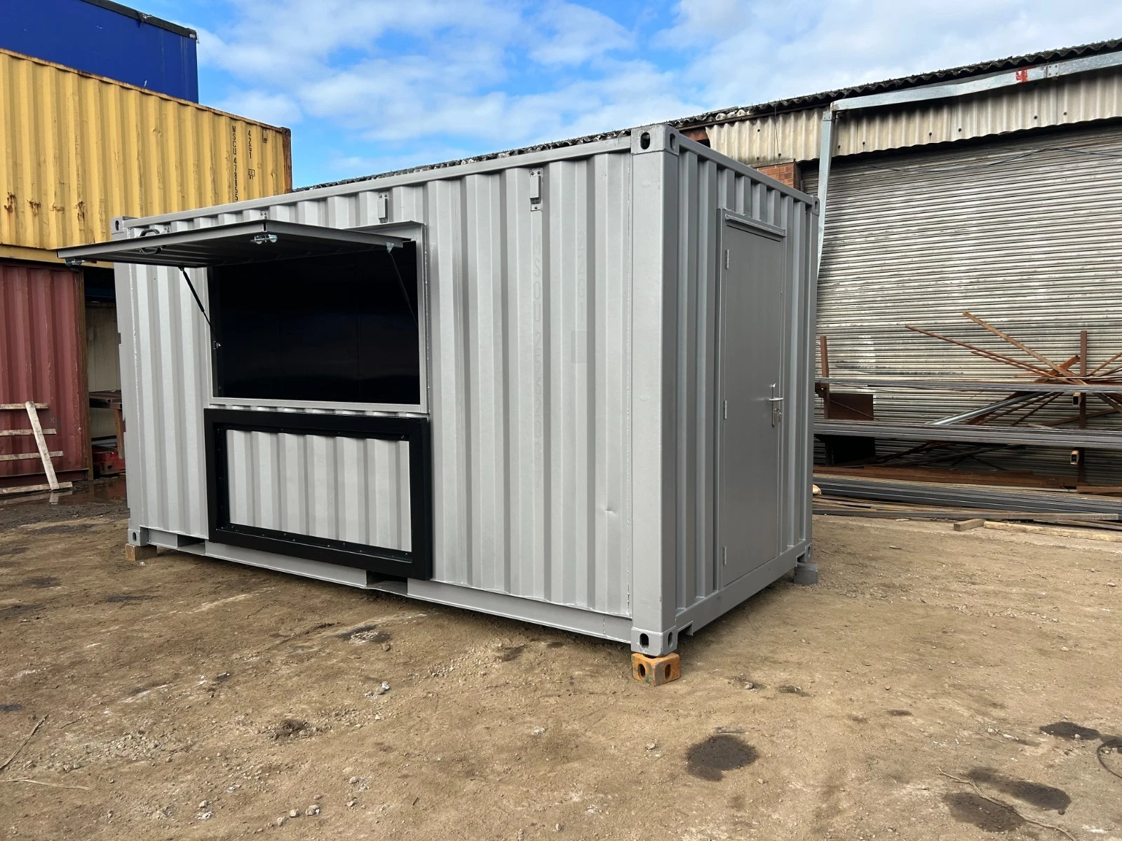 butty van Shipping Container - 20ft x 8ft - street food - nationwide