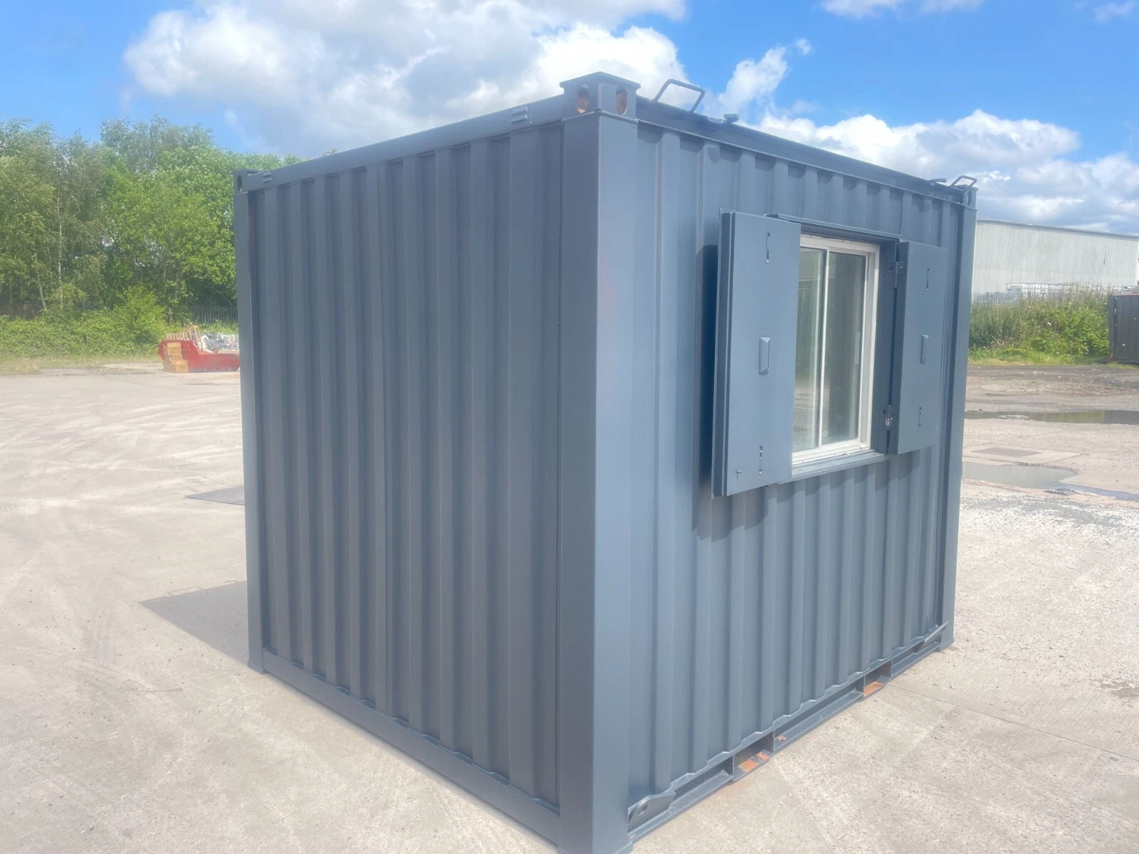 10x8 ft small office container fully refurbished , high security - Image 3