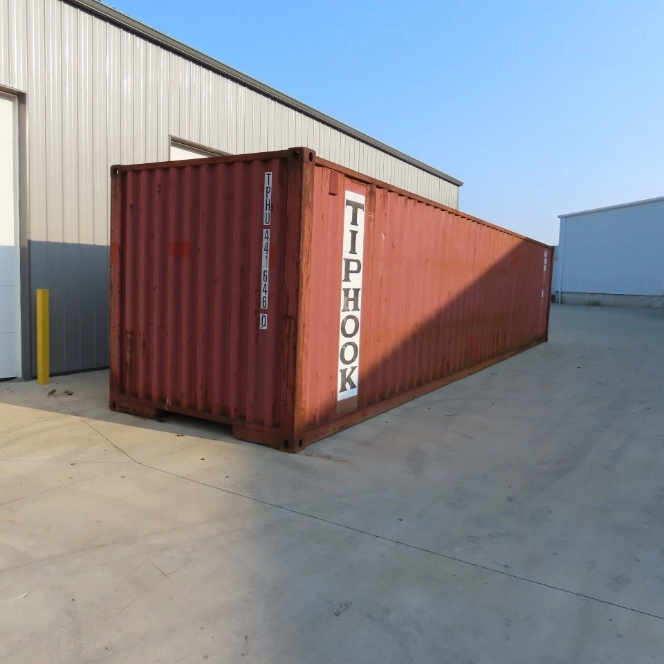 Tiphook 40' Standard Height End Door Shipping Container (Bad Floor) - Image 3