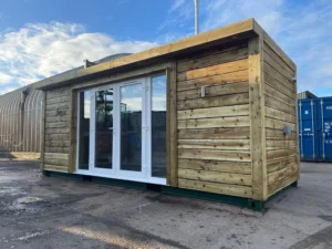 20ft x 8ft Shipping Container - Home Office - Gym - Workshop