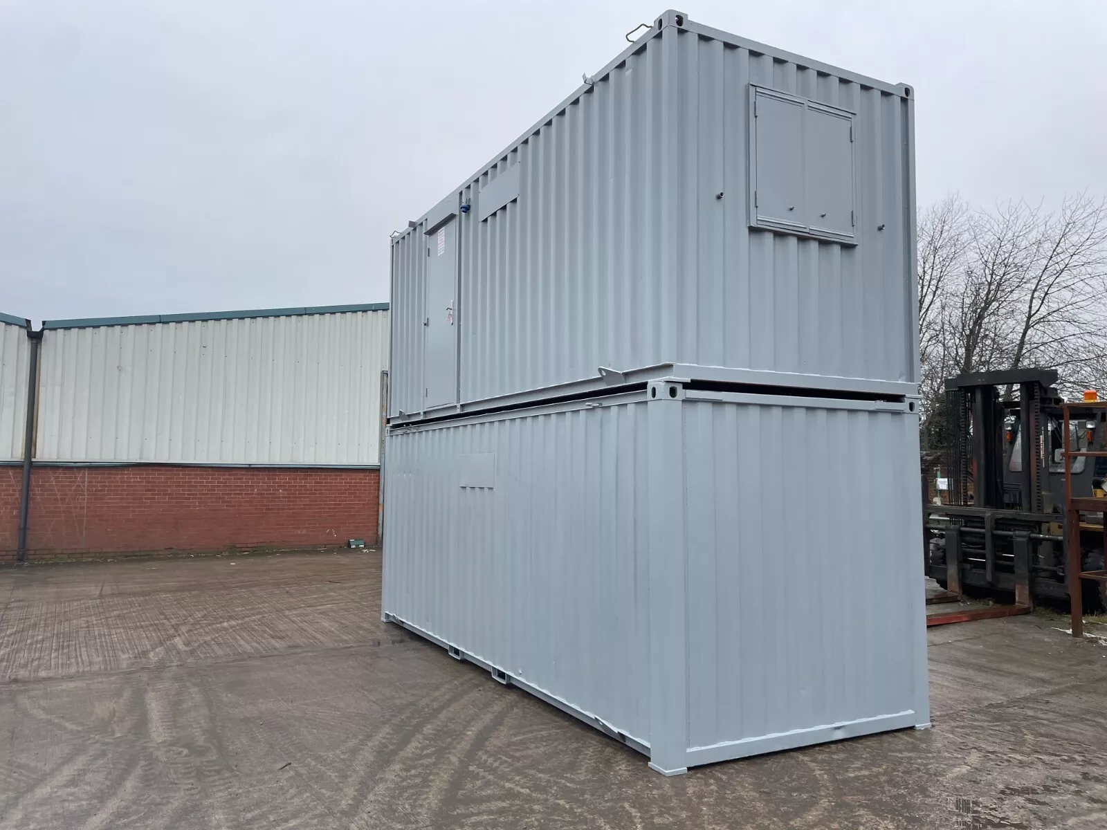 21x8 ft Container Office and Store Stack - Image 3