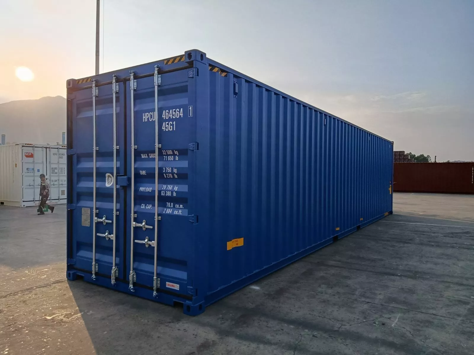 Fresh New One Trip Jan 2024 40ft High Cube 9'6ft High Container - Image 3