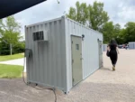 Restroom shipping container Conex Portable bathroom