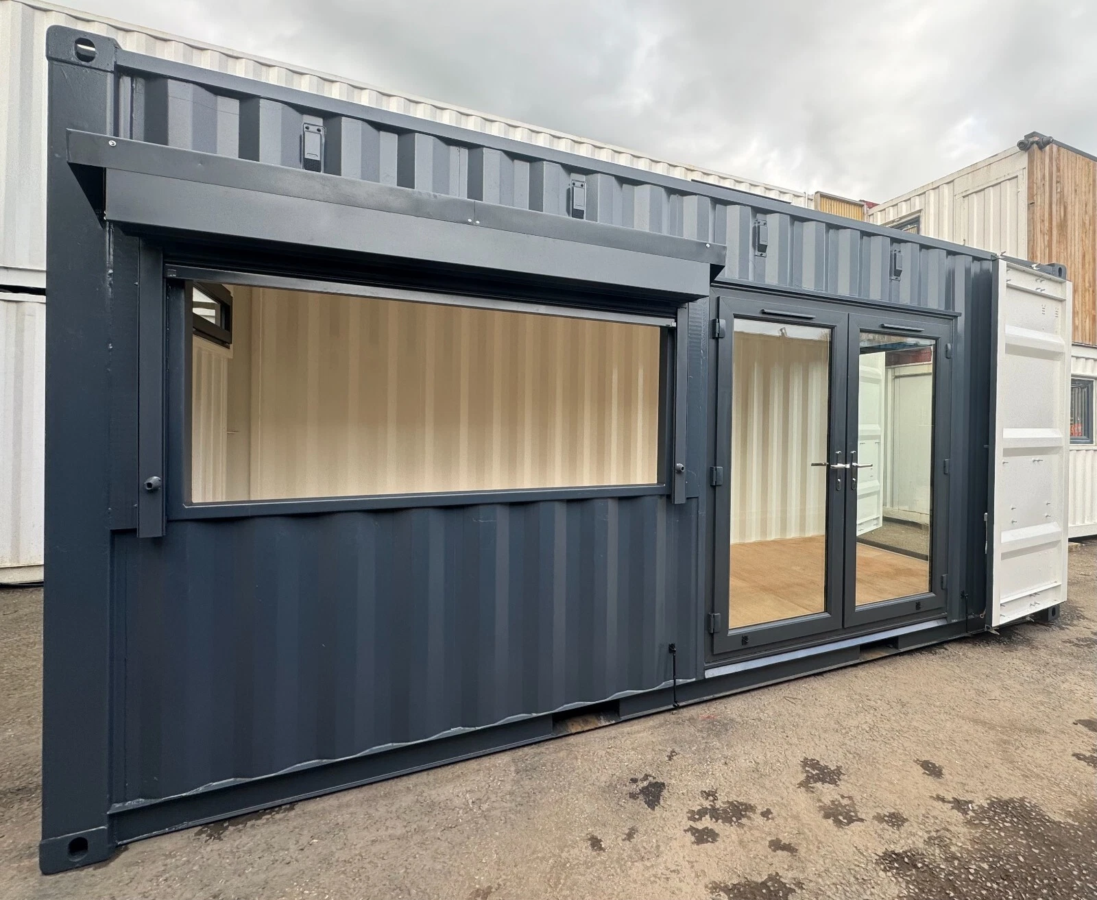 20x8ft | CUSTOM SHIPPING CONTAINER CONVERSION | Portable Building | - Image 10
