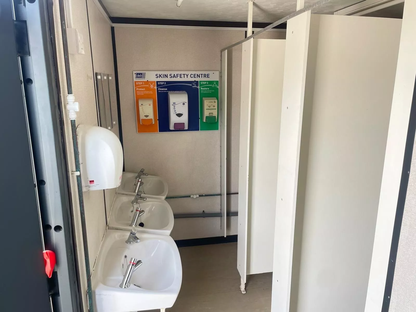 Anti vandal portable 3 plus 1 toilet unit in bury - Best service guaranteed - Image 4