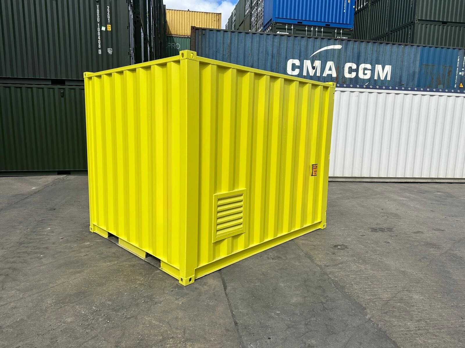 9ft x 7ft New COSHH / Chemical Store Shipping Container / Cabinet - Image 7