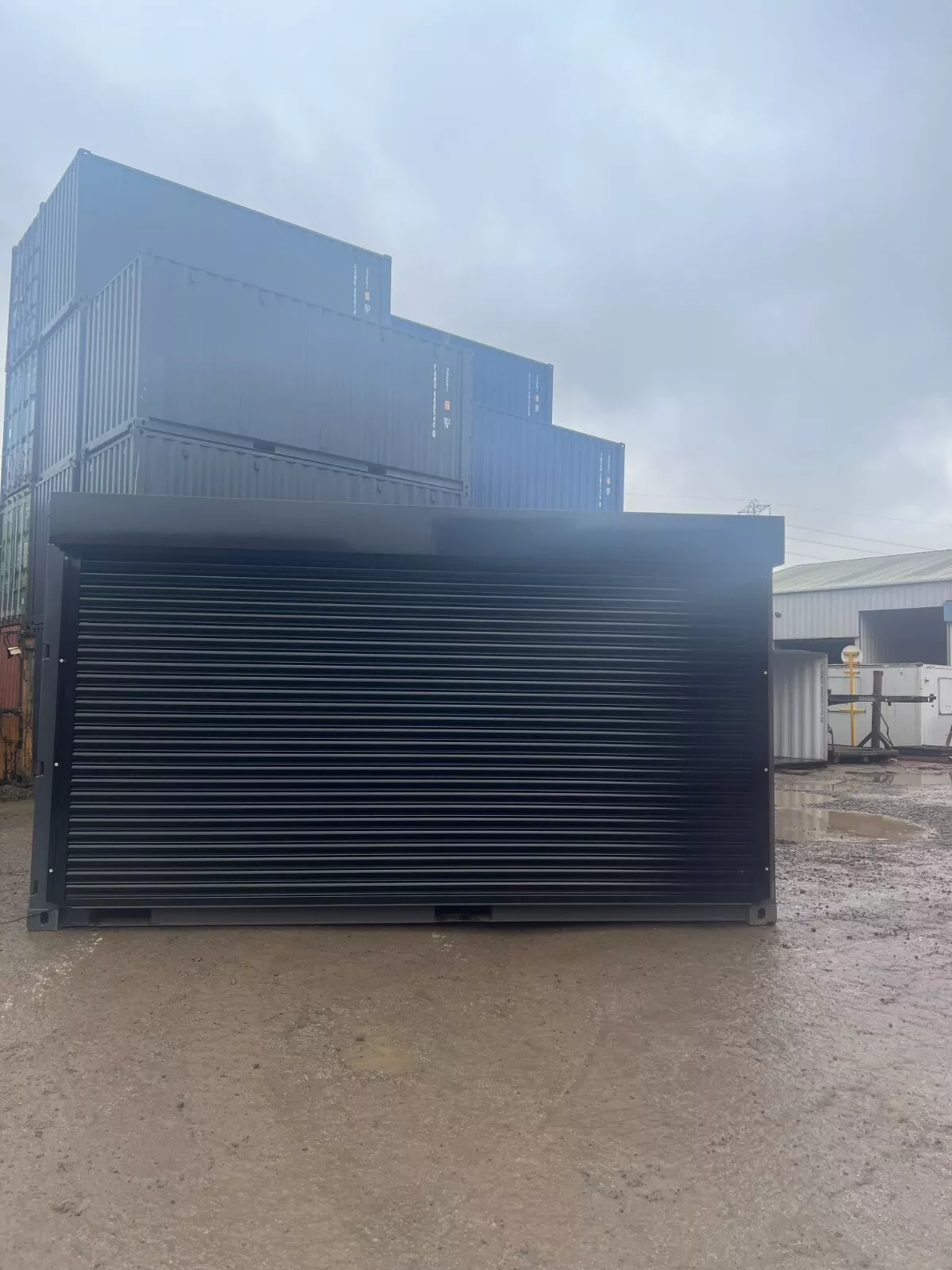 Shipping Container with Electrified Full Roll Up Side Opening - Image 2