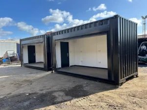 Roll Up Door Shipping Container -Street Food Coffee Shop Bar - Nationwide Delivery