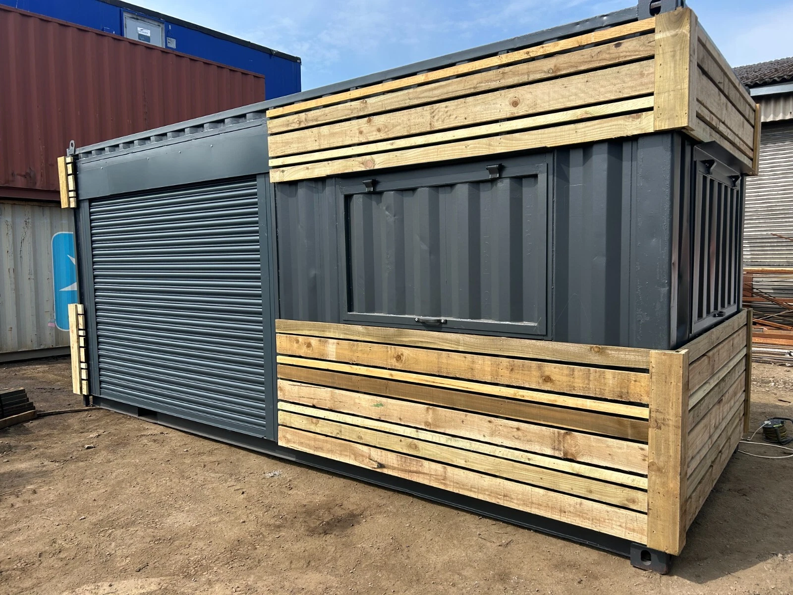 20ft x 8ft Shipping Container - Street Food/Coffee Shop/Food Kiosk - Image 6