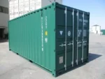 Green 20 ft Shipping Containers