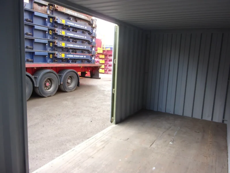 20' USED Storage Container with Side Doors. - Image 4