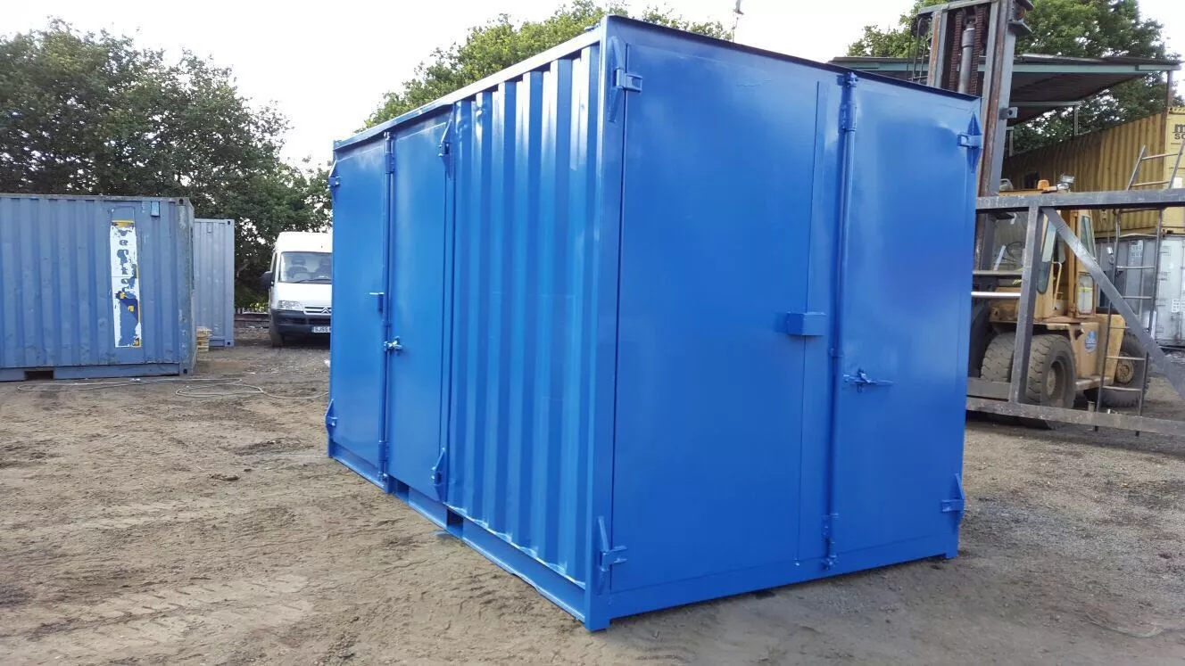 Rare Size 15x8 Ft Secure Container With Lock Box. Extra Double Doors. - Image 7
