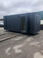 PORTABLE 20FT X 8FT OFFICE/CANTEEN SHIPPING CONTAINER
