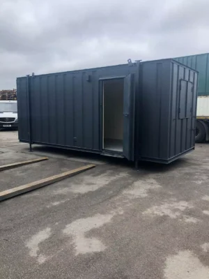 PORTABLE 20FT X 8FT OFFICE/CANTEEN SHIPPING CONTAINER
