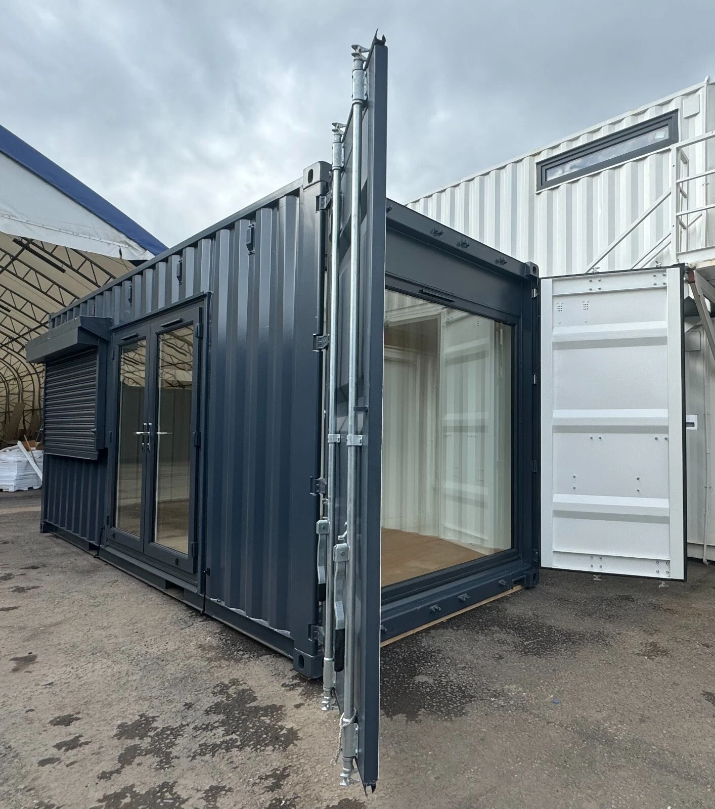 20x8ft | CUSTOM SHIPPING CONTAINER CONVERSION | Portable Building | - Image 5