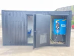 16ft by 8ft static welfare unit with generator toilet and kitchen
