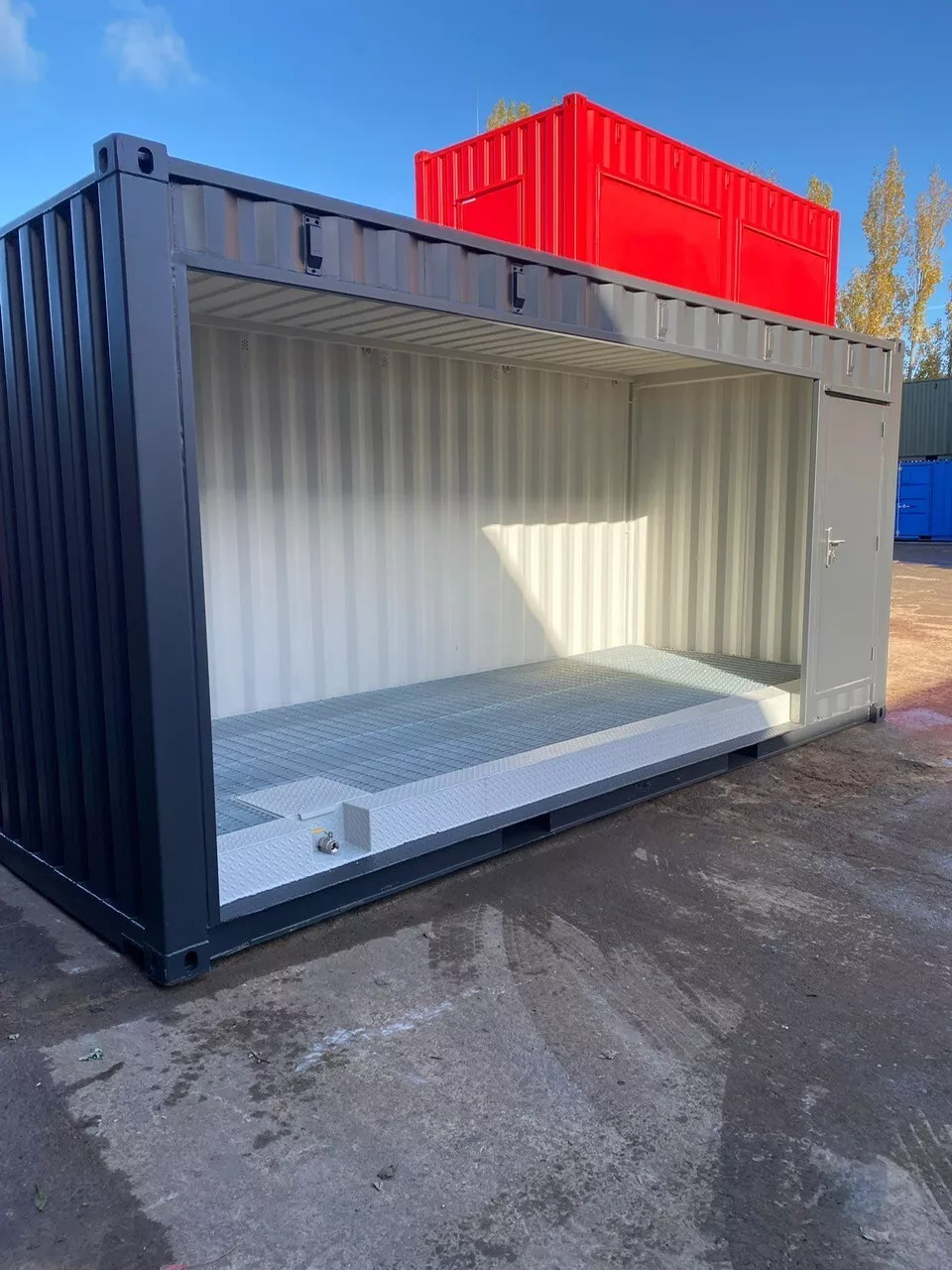 20ft High Cube Shipping Container Chemical Store - Image 12