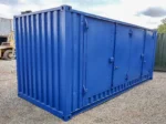 20x8 Bunded Container With Side Doors With Extra Door Secure Lock Boxes.