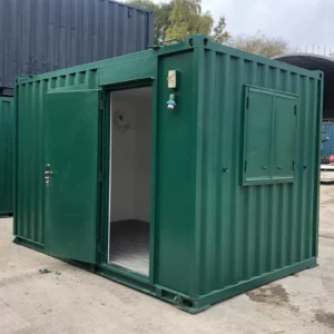 12FT X 8FT OFFICE/CANTEEN SHIPPING CONTAINER