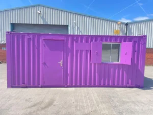 PORTABLE 20FT X 8FT OFFICE ANTI VANDAL CONTAINER