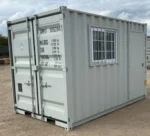 9ft NEW Container Office complete with window and side door